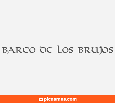 Barco de los Brujos